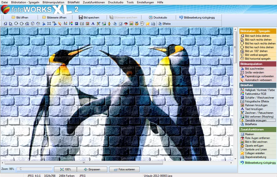 Bildbearbeitungsprogramm Windows 10 mit Bildeffekten